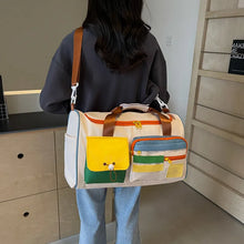 Large Colorful Polyester Travel Duffel Bag
