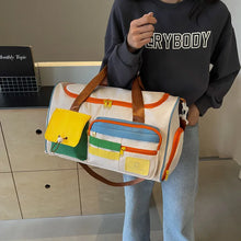 Large Colorful Polyester Travel Duffel Bag