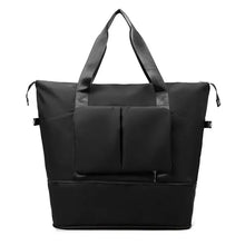 Large Oxford Cloth Travel Bag with Front Pockets Travel Bags