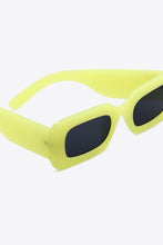 Lavender Rectangular UV400 Sunglasses with Polycarbonate Frame