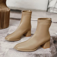 Leather Ankle Boots for Women in Black and Brown Premium Leather