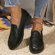 Leather Penny Loafers for Women Woman Loafers