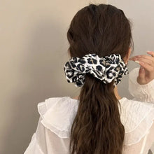 Leopard Elastic Hair Scrunchy Hair Jewelry