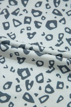 Leopard High Waist Side Bow Pants Woman Pants