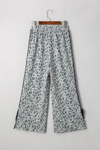 Leopard High Waist Side Bow Pants Woman Pants