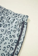 Leopard High Waist Side Bow Pants Woman Pants