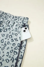 Leopard High Waist Side Bow Pants Woman Pants