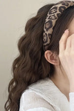 Leopard Polyester Wide Headband Hair Jewelry