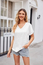 Leopard Print Curved Hem Satin Top Woman T Shirts