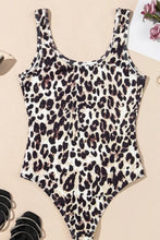 Leopard Print Sleeveless Bodysuit for Women Woman Bodysuits