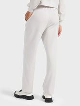 Light Gray Wide-Legged Drawstring Sweatpants for Women