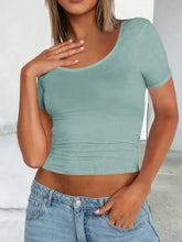 Light Pink Cropped Fitted T Shirt for Women Woman T Shirts