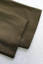 Long Sleeve Olive Green and Black Modest Swimsuit for Women Swimwear