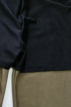 Long Sleeve Olive Green and Black Modest Swimsuit for Women Swimwear