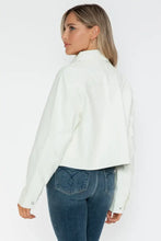 Long Sleeve PU Leather Jacket for Women with Snap Button Closure Woman Outerwear