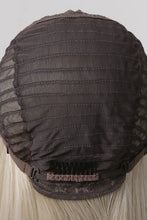 Long straight light blonde lace front wig, heat safe with cap included