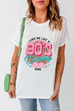 Love Me Like a 90s Country Song White Graphic T-Shirt