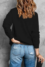 MARDI GRAS Sequin Round Neck Sweatshirt Woman Sweatshirts