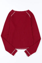Football Round Neck Long Sleeve Sweatshirt Woman Sweatshirts