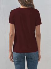 Maroon Mountain Graphic T-Shirt for Women