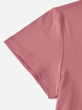 Mauve Los Angeles California Short-Sleeve Polyester T-Shirt for Women