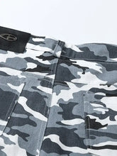 Men's Camo Cargo Pants with Multi Pockets Woman Sweatpants