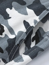 Men's Camo Cargo Pants with Multi Pockets Woman Sweatpants