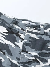 Men's Camo Cargo Pants with Multi Pockets Woman Sweatpants