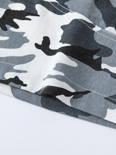 Men's Camo Cargo Pants with Multi Pockets Woman Sweatpants