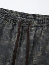 Men's Camouflage Cargo Drawstring Pants Woman Sweatpants