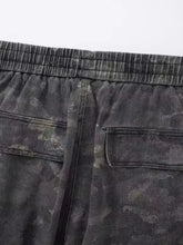 Men's Camouflage Cargo Drawstring Pants Woman Sweatpants