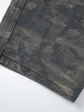 Men's Camouflage Cargo Drawstring Pants Woman Sweatpants