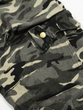 Men's Camouflage Cargo Wide Leg Pants Woman Sweatpants