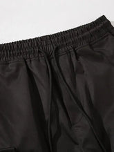 Men's Cargo Joggers with Multi-Pockets Woman Sweatpants