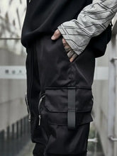 Men's Cargo Joggers with Multi-Pockets Woman Sweatpants