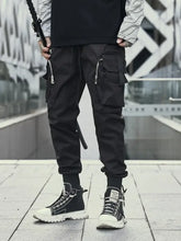 Men's Cargo Joggers with Multi-Pockets Woman Sweatpants