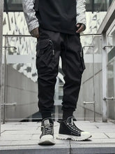 Men's Cargo Joggers with Multi-Pockets Woman Sweatpants
