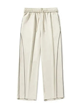 Men's Contrast Straight Sweatpants Woman Sweatpants