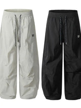 Men's Drawstring Breathable Curved Pants Woman Sweatpants