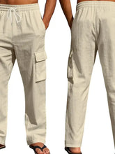 Men's Full Size Drawstring Pants with Pockets Plus Size Woman Sweatpants
