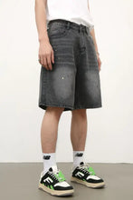 Men's Mid Rise Denim Shorts Denim Shorts