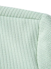 Men's Mint Green Corduroy Short Sleeve Shirt and Shorts Set Mens Sets