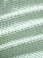 Men's Mint Green Corduroy Short Sleeve Shirt and Shorts Set Mens Sets