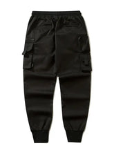 Men's Plus Size Cargo Jogger Pants with Multi Pockets Woman Sweatpants