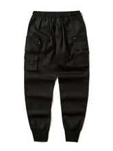 Men's Plus Size Cargo Jogger Pants with Multi Pockets Woman Sweatpants