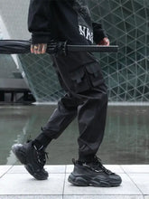 Men's Plus Size Cargo Jogger Pants with Multi Pockets Woman Sweatpants