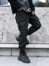 Men's Plus Size Cargo Jogger Pants with Multi Pockets Woman Sweatpants