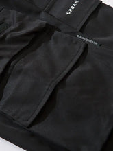 Men's Plus Size Casual Cargo Joggers with Elastic Cuffs Woman Sweatpants