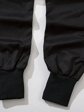 Men's Plus Size Casual Cargo Joggers with Elastic Cuffs Woman Sweatpants