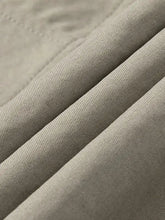 Folded light brown ribbed knit fabric for plus size drawstring pants